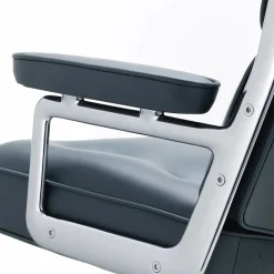 Lobby Chair ES 104 kontorstol, sort læder fra<Vitra Sale