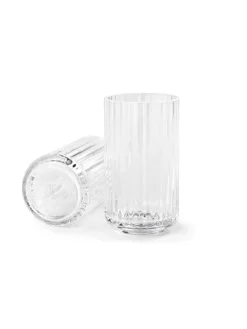 Lyngbyvasen i grøn glas fra<Lyngby Porcelæn Best