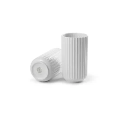 Lyngbyvasen i lilla, H20,5 cm fra<Lyngby Porcelæn Outlet