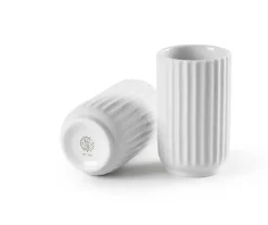 Lyngbyvasen i mørk grøn, H31 cm fra<Lyngby Porcelæn New