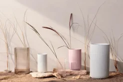 Lyngbyvasen i mørk grøn, H31 cm fra<Lyngby Porcelæn New