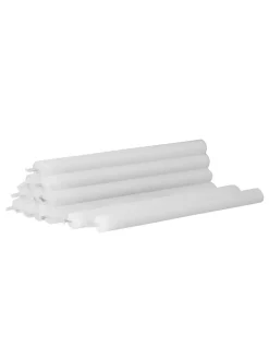 Lys i hvid til Nagel lysestage<STOFF Nagel Outlet