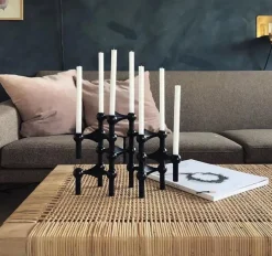 Lys i hvid til Nagel lysestage<STOFF Nagel Outlet