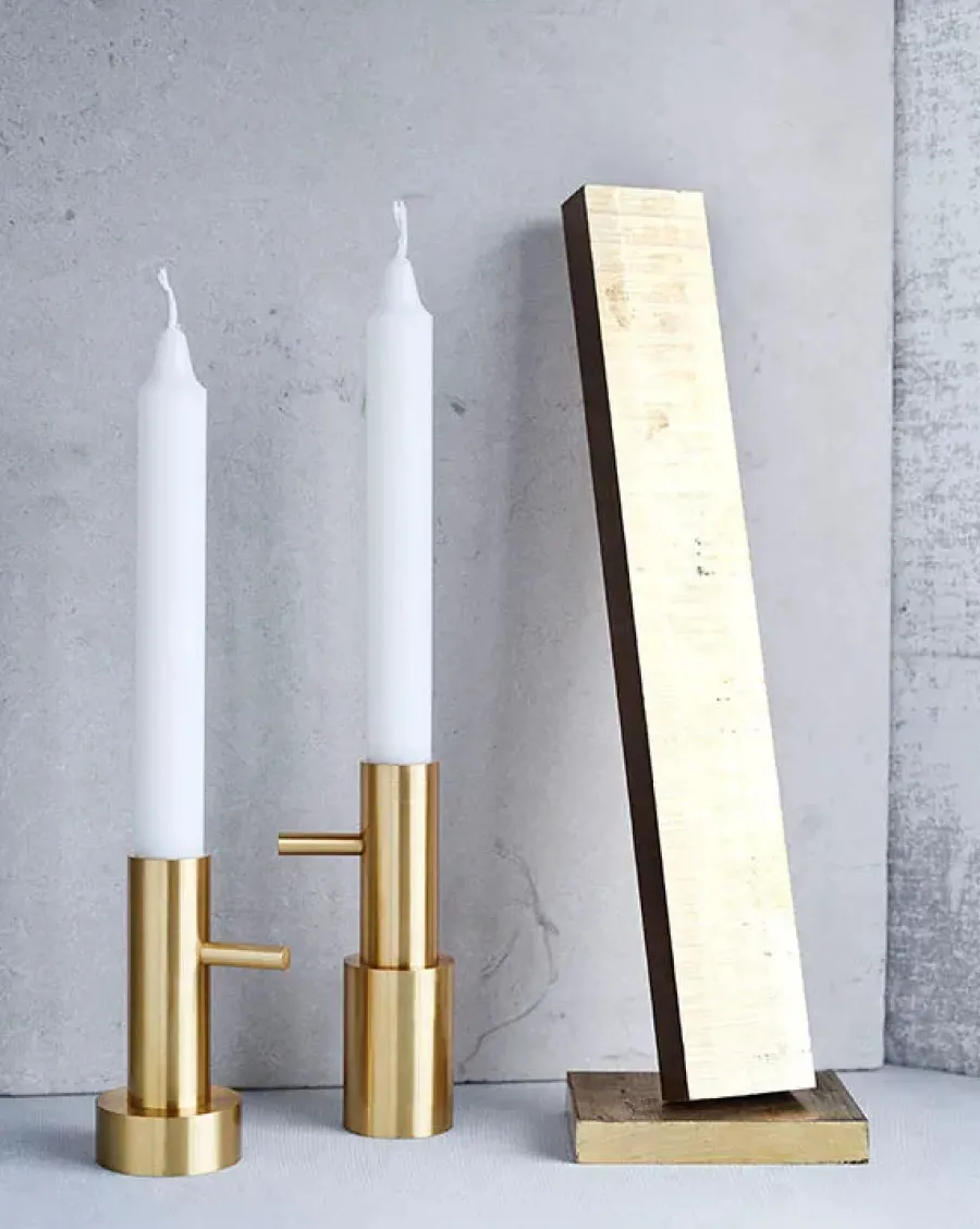 Lysestage #2 messing af Jaime Hayon<Fritz Hansen Sale