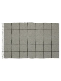 Mandø Plaid, medium grey fra<Silkeborg Uldspinderi Clearance