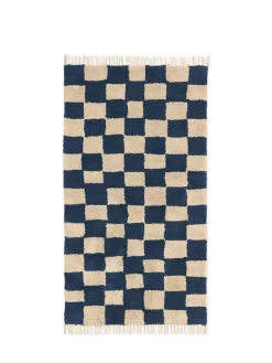 Mara Washable Rug 90 x 150 cm, deep blue fra<Ferm Living Best