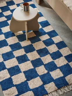 Mara Washable Rug 90 x 150 cm, deep blue fra<Ferm Living Best