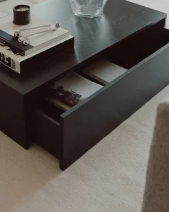 Mass Coffee Table High, black fra<New Works Sale