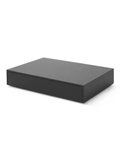 Mass Coffee Table Wide, black fra<New Works Clearance