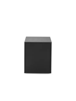 Mass Side Table, black fra<New Works New