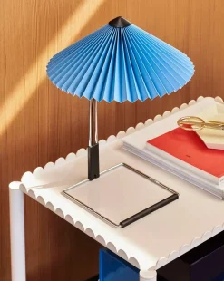 Matin Bordlampe, mirror plated base fra<HAY Discount