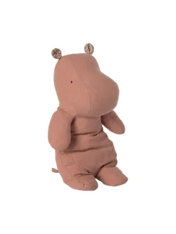 Medium Flodhest i støvet koral fra<Maileg Outlet