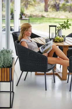 Mega Dining Stol, inkl. hyndesæt fra<Cane-line Outlet