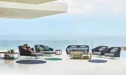 Mega Loungestol, inkl. hyndesæt fra<Cane-line New