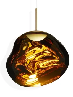 Melt Pendant Gold, 50 cm fra<Tom Dixon