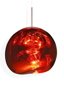 Melt Pendant Silver, 50 cm fra<Tom Dixon