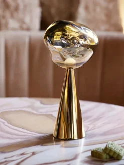 Melt Portable Bordlampe, copper fra<Tom Dixon Hot