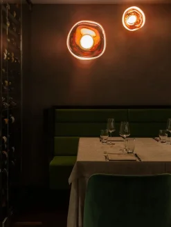 Melt Surface Væglampe, copper fra<Tom Dixon New