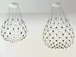 Mesh LED pendel Ø100 fra<Luceplan Discount
