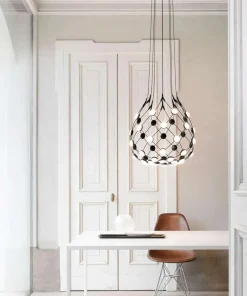 Mesh LED pendel Ø100 fra<Luceplan Discount