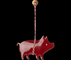 Metal ornament, Nisse med Trompet fra<Maileg Discount