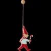 Metal ornament, Nisse med sukkerstok fra<Maileg Outlet