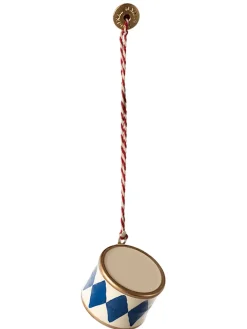 Metalophæng Lille Tromme, dark blue fra<Maileg Sale