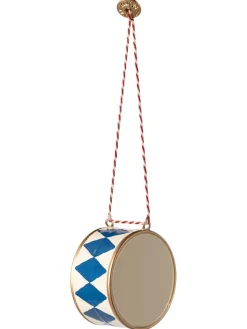 Metalophæng Stor Tromme, dark green fra<Maileg Outlet