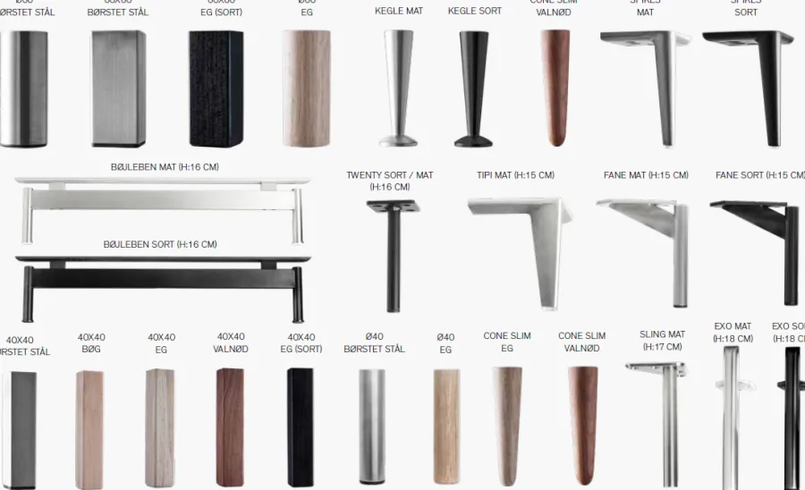 MH276 4 pers. sofa i Re-Wool fra<Mogens Hansen Outlet