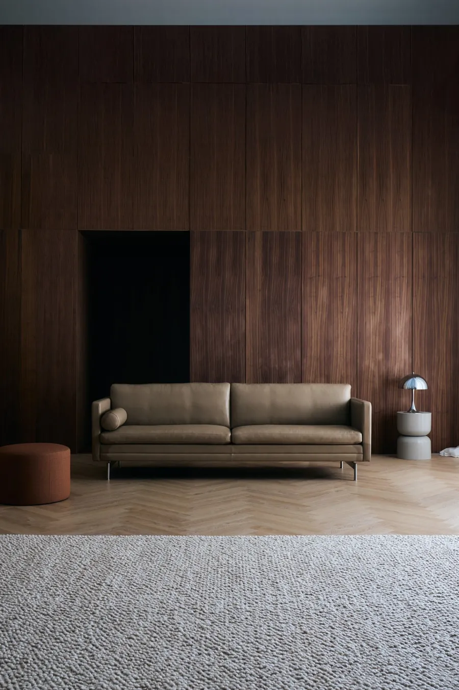 MH276 4 pers. sofa i Re-Wool fra<Mogens Hansen Outlet