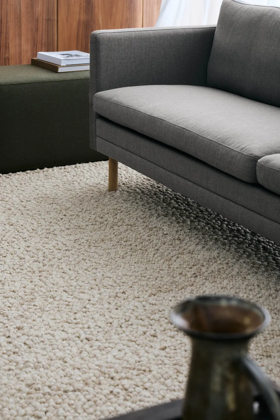 MH276 4 pers. sofa i Re-Wool fra<Mogens Hansen Outlet