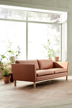 MH2301 Sofa, gefion læder fra<Mogens Hansen Best
