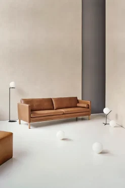 MH2614/MH2615 sofa, Frej læder fra<Mogens Hansen New