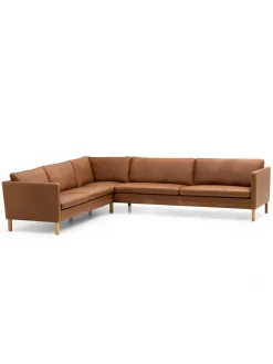 MH2614/MH2615 sofa, Frej læder fra<Mogens Hansen New