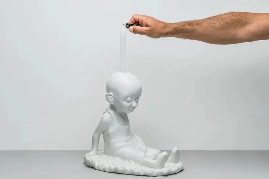 Michael Kvium Jam Lysestage fra<raawii Sale