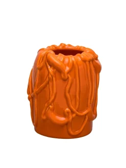 Michael Kvium Jam Vase, persimmon orange fra<raawii Sale