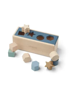 Midas puttekasse, geometric whale blue multi mix fra<Liewood Hot