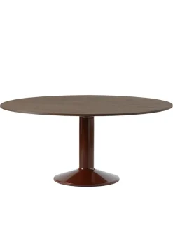 Midst Table Ø 120 cm, dark oiled oak fra<Muuto Discount