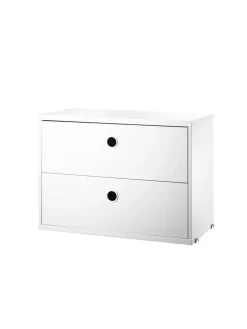 Modul m. To Skuffer, B58 fra String<String Furniture Best