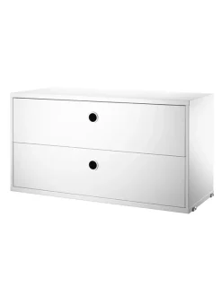 Modul m. To Skuffer, B78 fra String<String Furniture Clearance