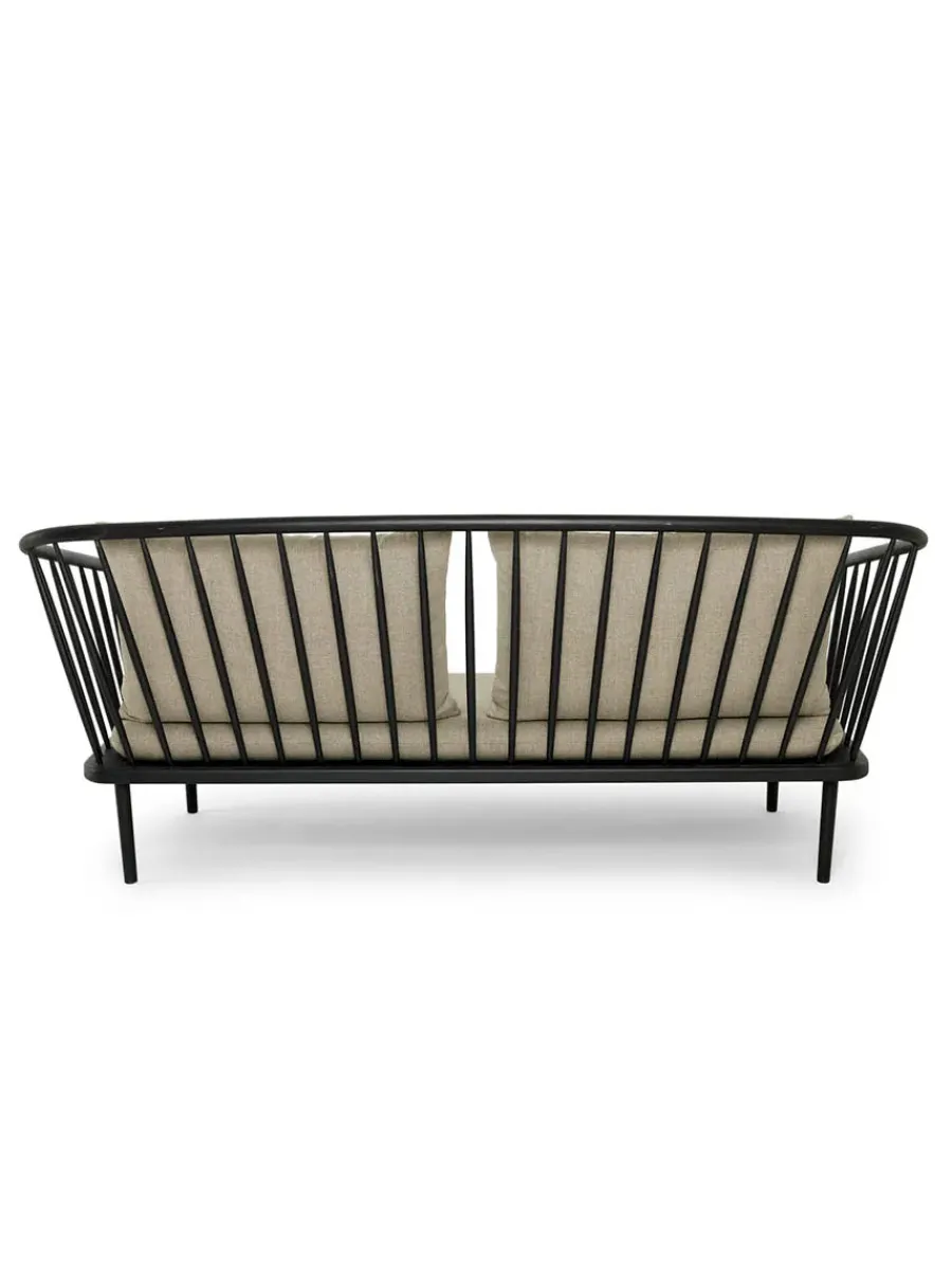 Mollis sofa, sort eg og uld fra<Mater Clearance