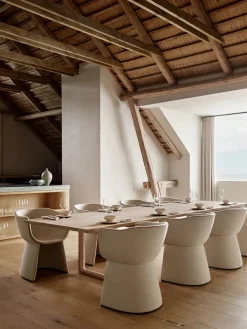 Monolit Dining Chair m. Keder fra<Fritz Hansen Best