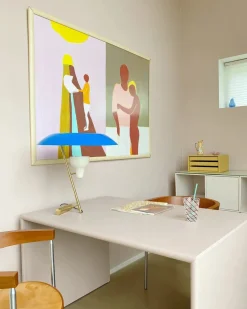 Monterey Skrivebord, dybde 60 cm fra<Montana