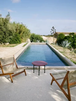 MR01 Initial Lounge Chair Outdoor fra<GUBI Sale