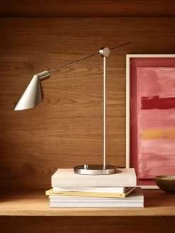 MS021 Bordlampe, sort PVD fra<Fritz Hansen New
