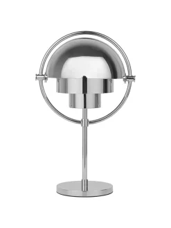 Multi-Lite Portable Bordlampe, krom/hvid fra<GUBI