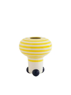 Mushroom Vase, yellow/blue fra<raawii Outlet