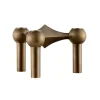Nagel Lysestage, bronzeret messing fra<STOFF Nagel New