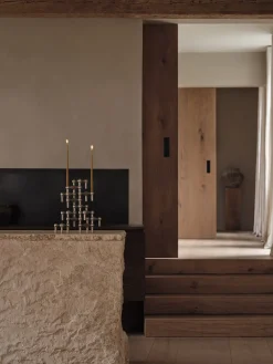 Nagel Lysestage, krom fra<STOFF Nagel Sale