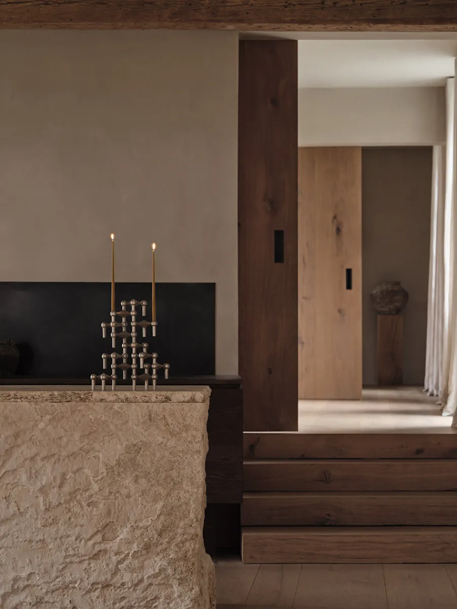 Nagel Lysestage, messing fra<STOFF Nagel Best